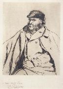 Camille Pissarro Portrait of Paul Cezanne oil